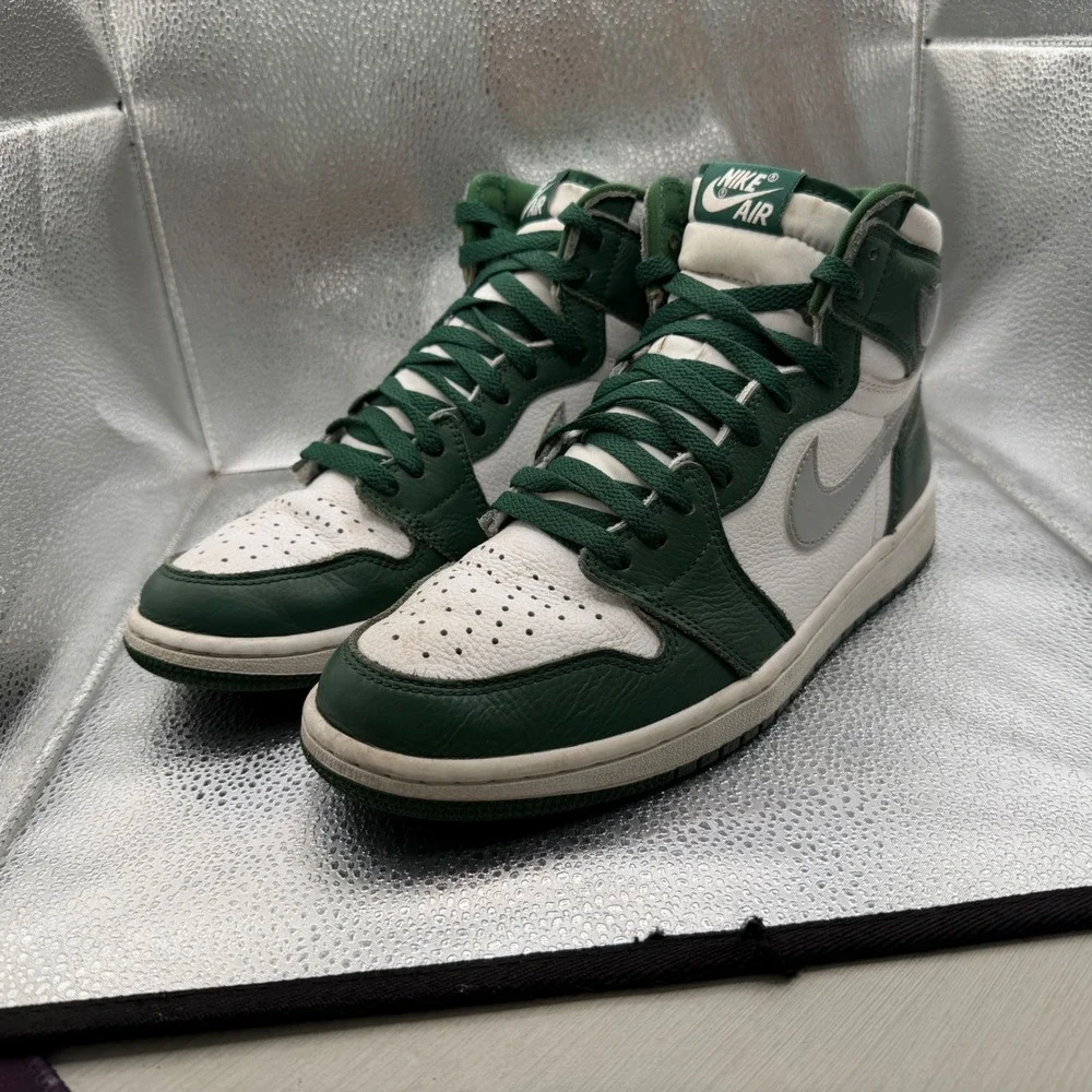 Size 9 Nike Air Jordan 1 Retro High OG Mens Gorge Green Good DZ5485-303 Sneaker